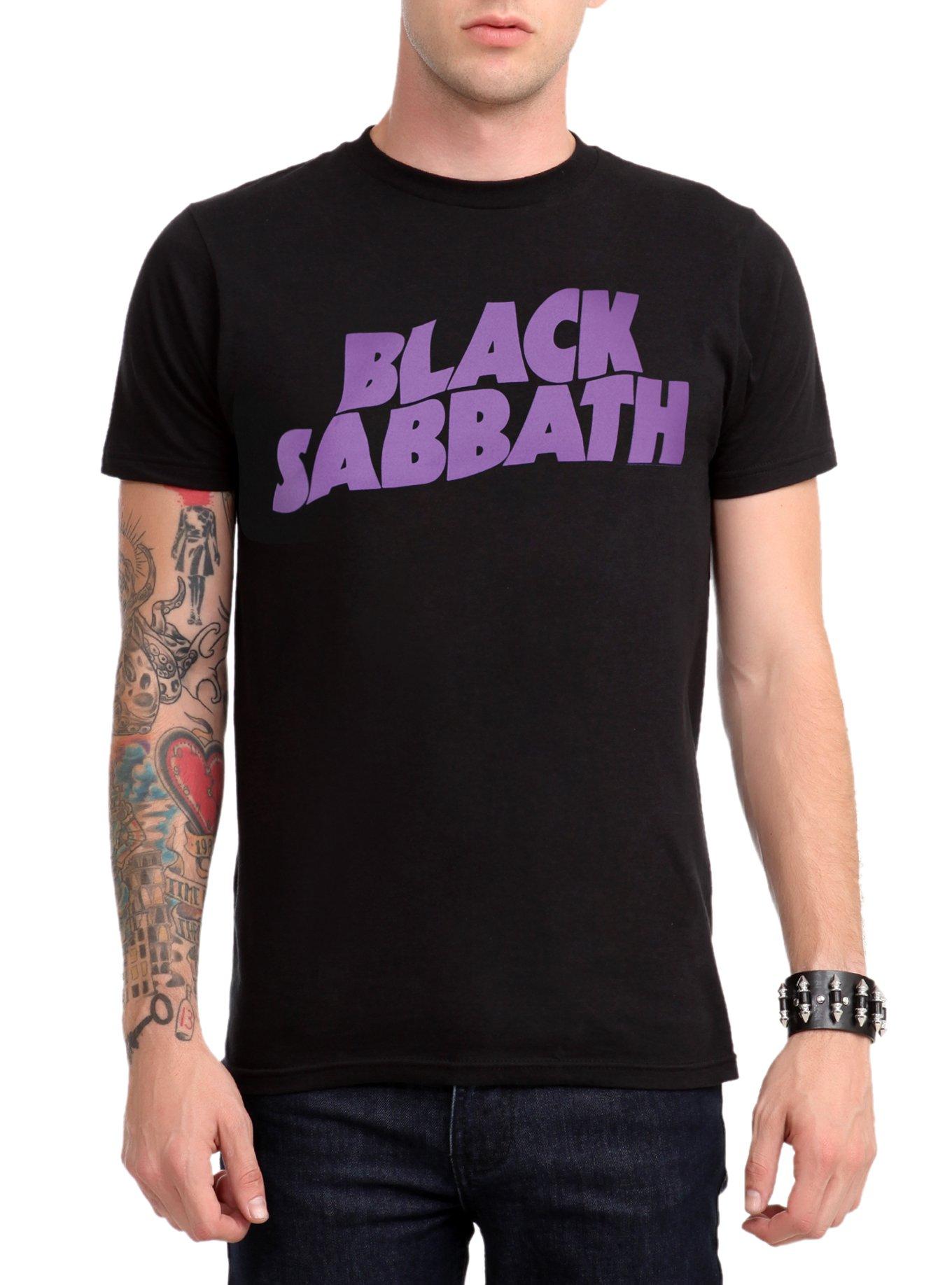 Black Sabbath Purple Logo T-Shirt | Trending Graphic Tee For Fans