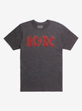 AC DC Faded Logo T-Shirt | Trending Graphic Tee For Fans