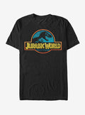 Jurassic World Color Outline Logo T-Shirt | Trending Graphic Tee For Fans