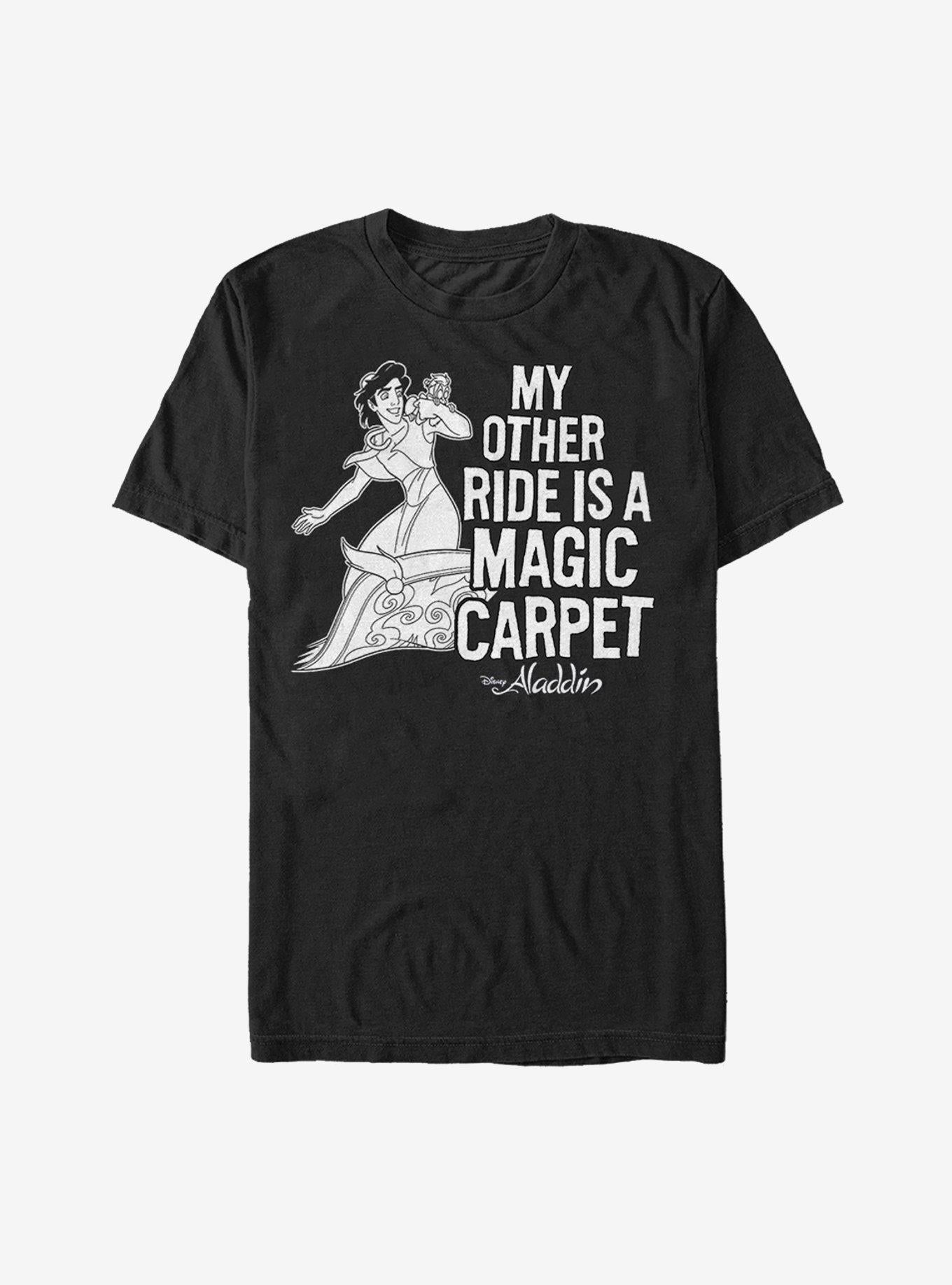 Disney Aladdin My Other Ride is a Magic Carpet T-Shirt | Trending Graphic Tee For Fans