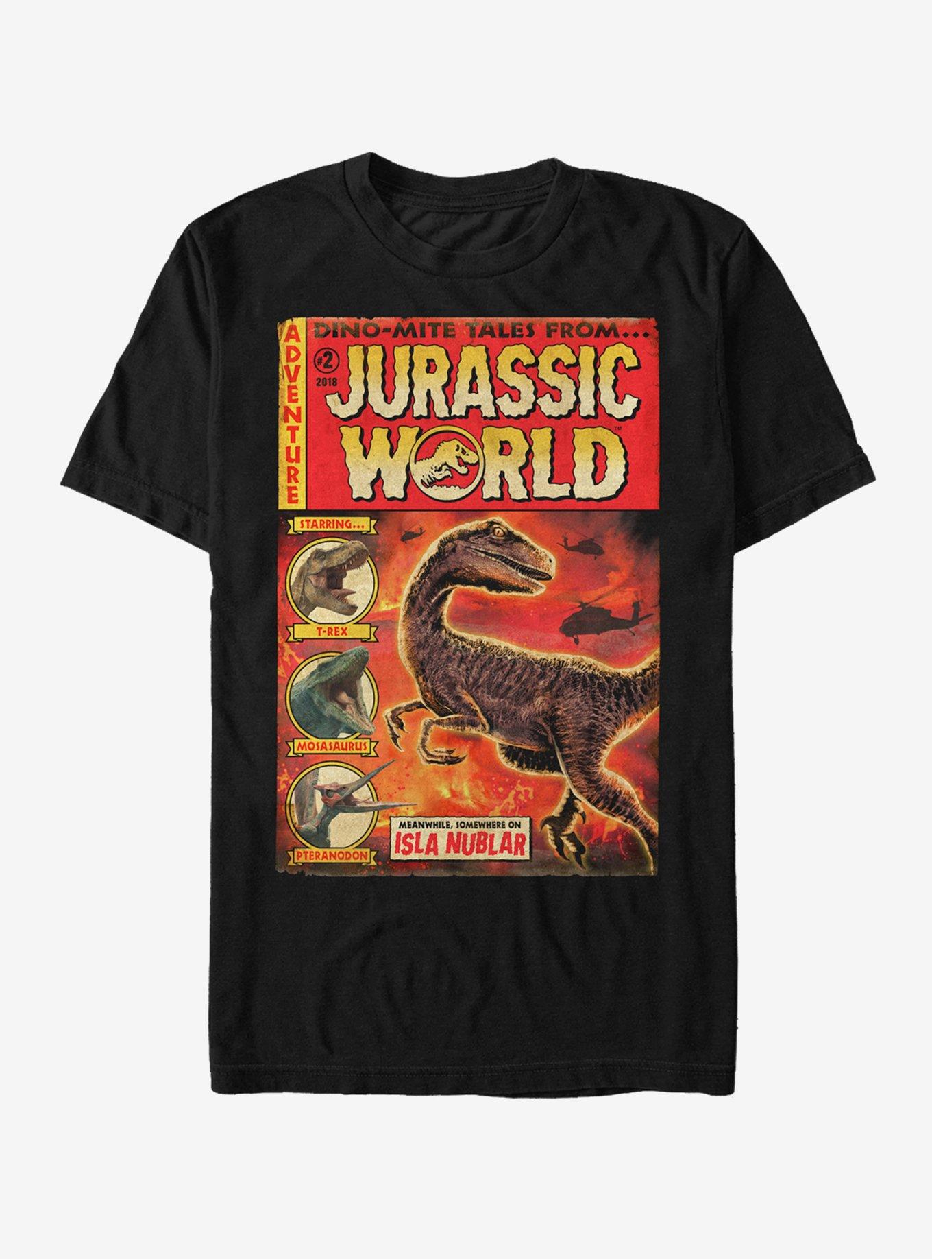 Jurassic World Dino-Mite Tales T-Shirt | Trending Graphic Tee For Fans