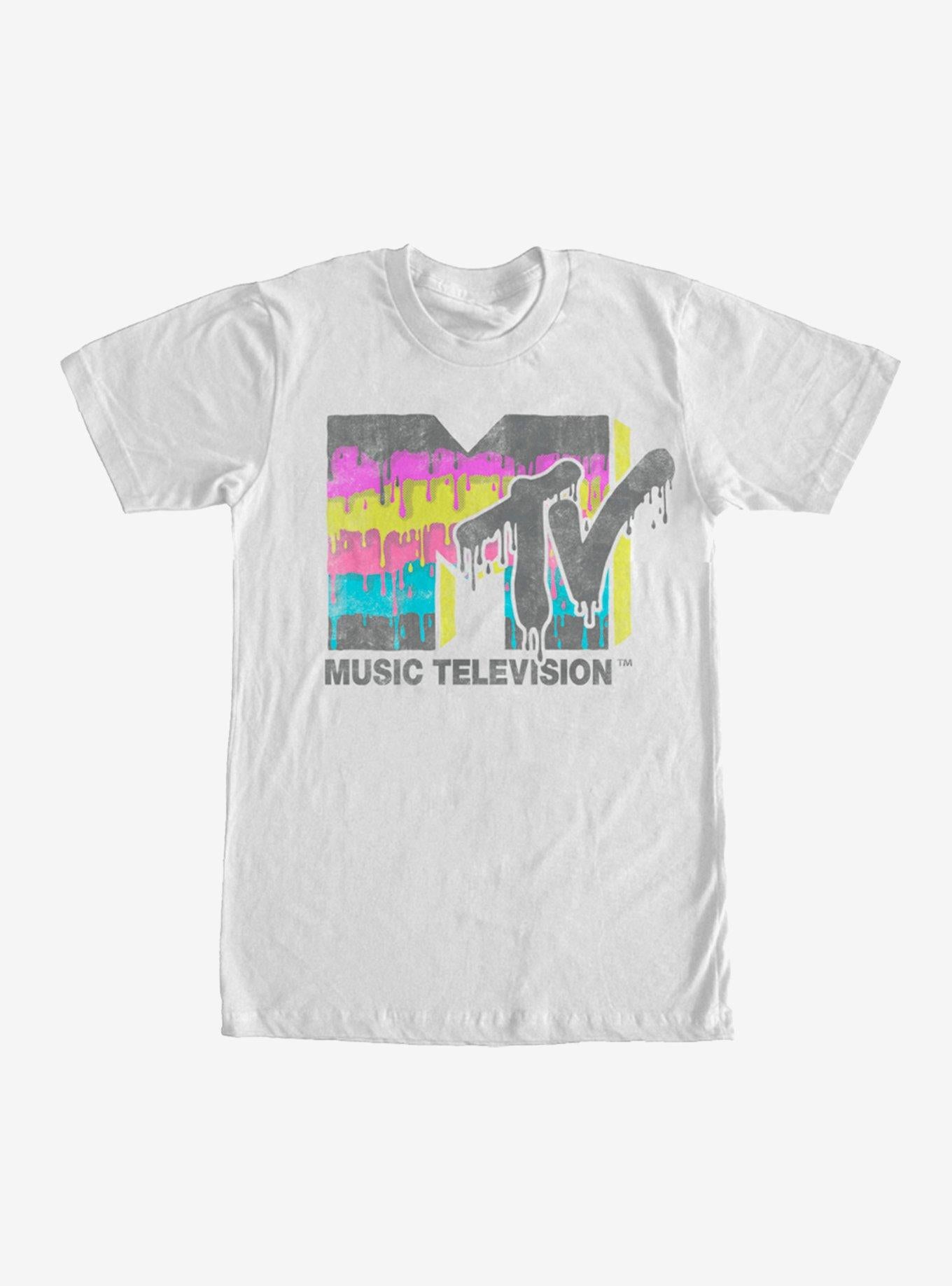 MTV Retro Logo Drip T-Shirt | Trending Graphic Tee For Fans