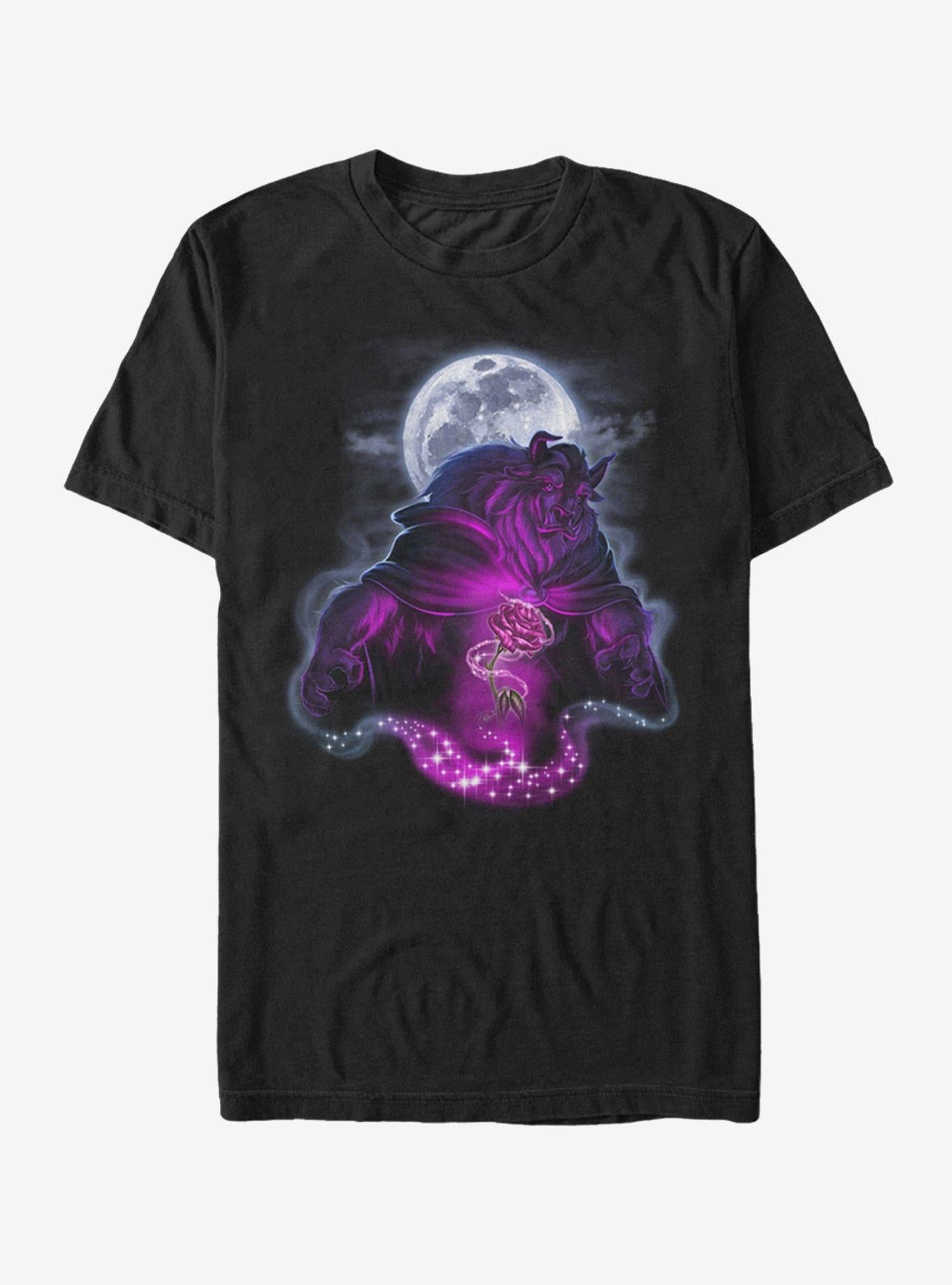 Disney Beauty And The Beast Rose Transformation T-Shirt | Trending Graphic Tee For Fans