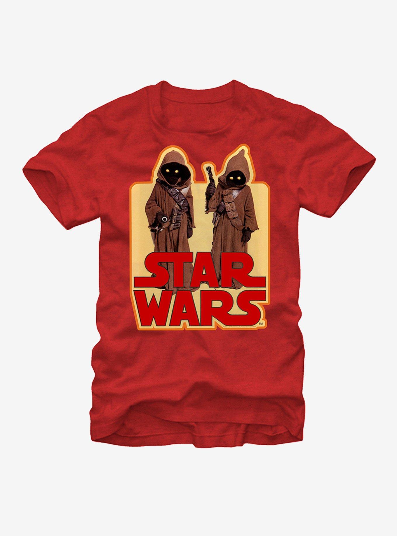 Star Wars Logo Jawas Utinni T-Shirt | Trending Graphic Tee For Fans
