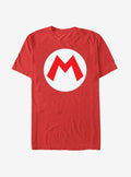 Nintendo Mario Circle Icon T-Shirt | Trending Graphic Tee For Fans