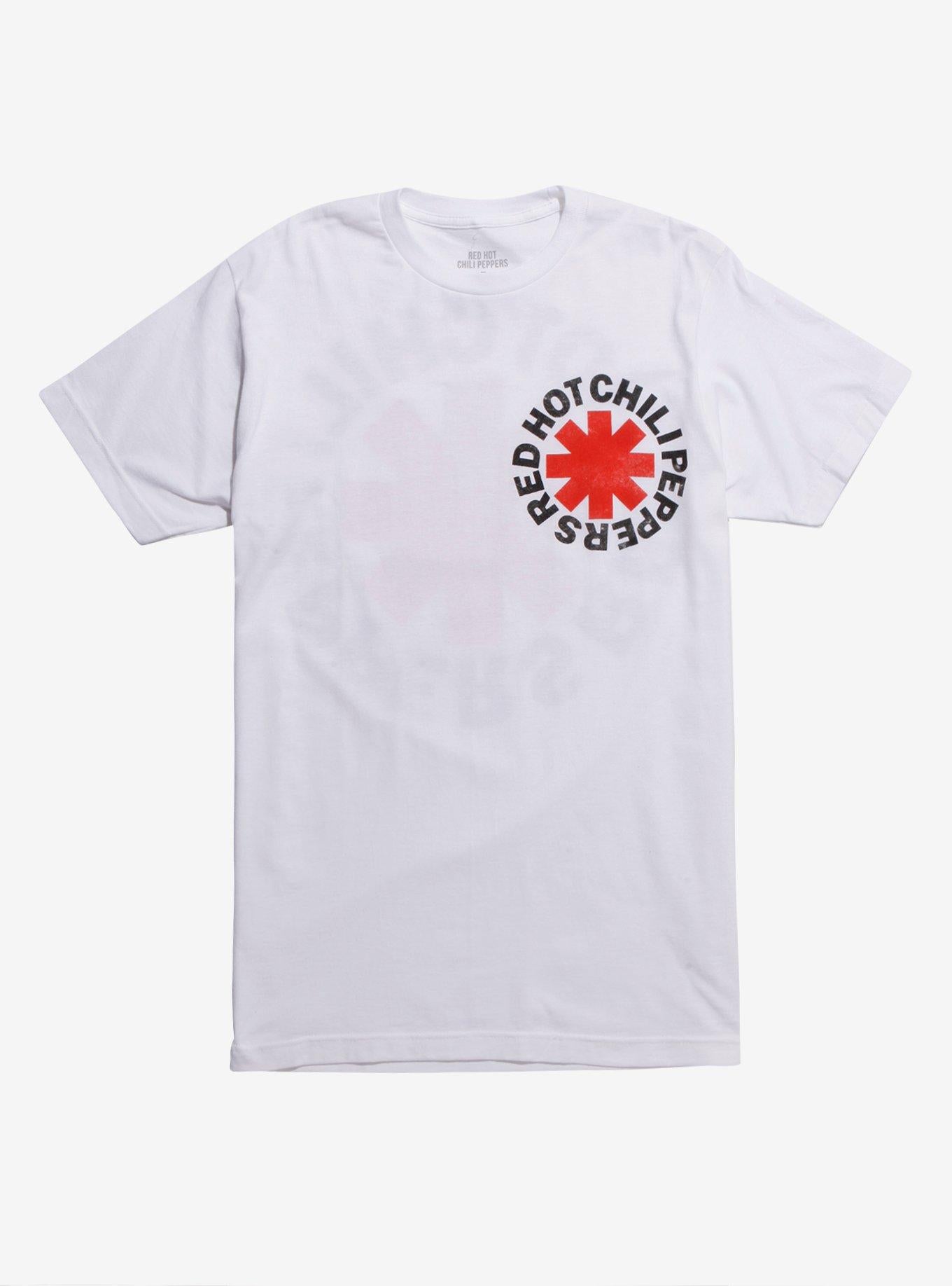 Red Hot Chili Peppers Red & Black Logo T-Shirt | Trending Graphic Tee For Fans