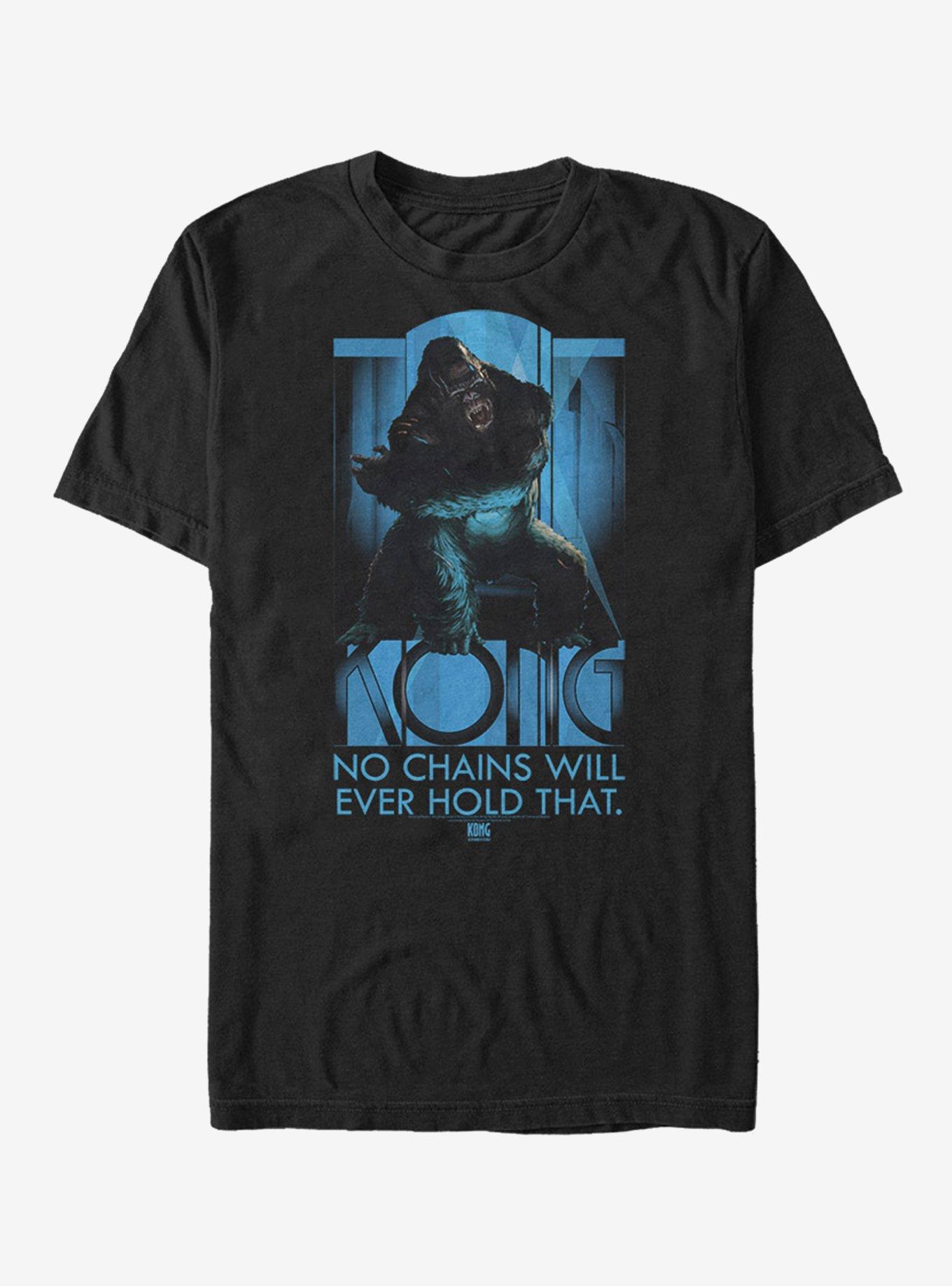 King Kong No Chains T-Shirt | Trending Graphic Tee For Fans