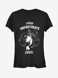 Disney The Little Mermaid Poor Unfortunate Soul Girls T-Shirt | Trending Graphic Tee For Fans