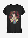 Disney Beauty And The Beast Rose Belle Girls T-Shirt | Trending Graphic Tee For Fans