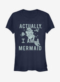 Disney The Little Mermaid Actual Mermaid Girls T-Shirt | Trending Graphic Tee For Fans