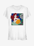 Disney The Little Mermaid Comic Ariel Girls T-Shirt | Trending Graphic Tee For Fans