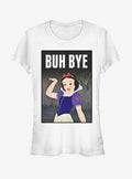 Disney Snow White And The Seven Dwarfs Buh Bye Girls T-Shirt | Trending Graphic Tee For Fans