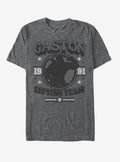 Disney Gaston Lifting Team T-Shirt | Trending Graphic Tee For Fans
