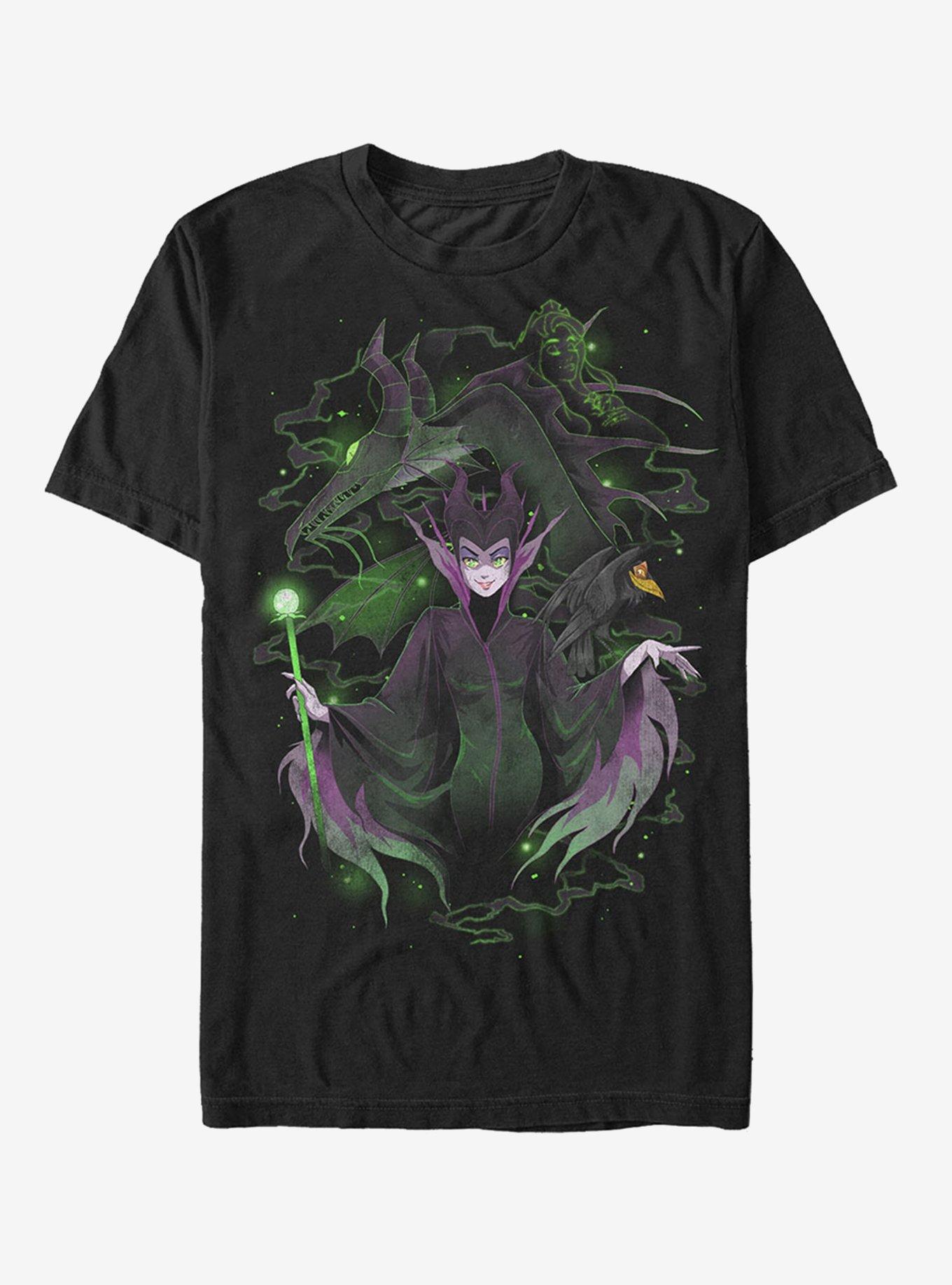 Disney Artistic Maleficent T-Shirt | Trending Graphic Tee For Fans