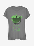 Disney Halloween Scare Up Spells Girls T-Shirt | Trending Graphic Tee For Fans