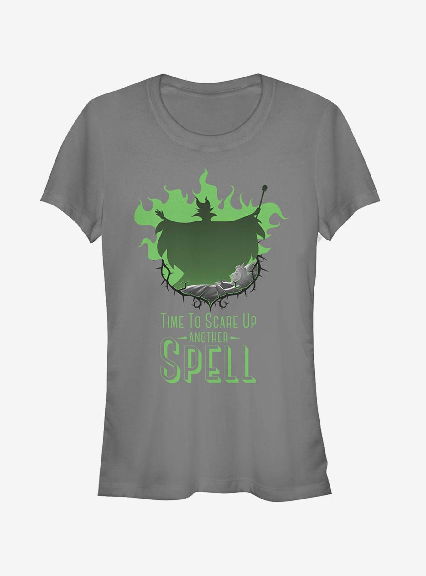 Disney Halloween Scare Up Spells Girls T-Shirt | Trending Graphic Tee For Fans