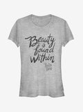 Disney Beauty Within Girls T-Shirt | Trending Graphic Tee For Fans