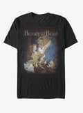Disney Beauty And The Beast Movie Poster T-Shirt | Trending Graphic Tee For Fans