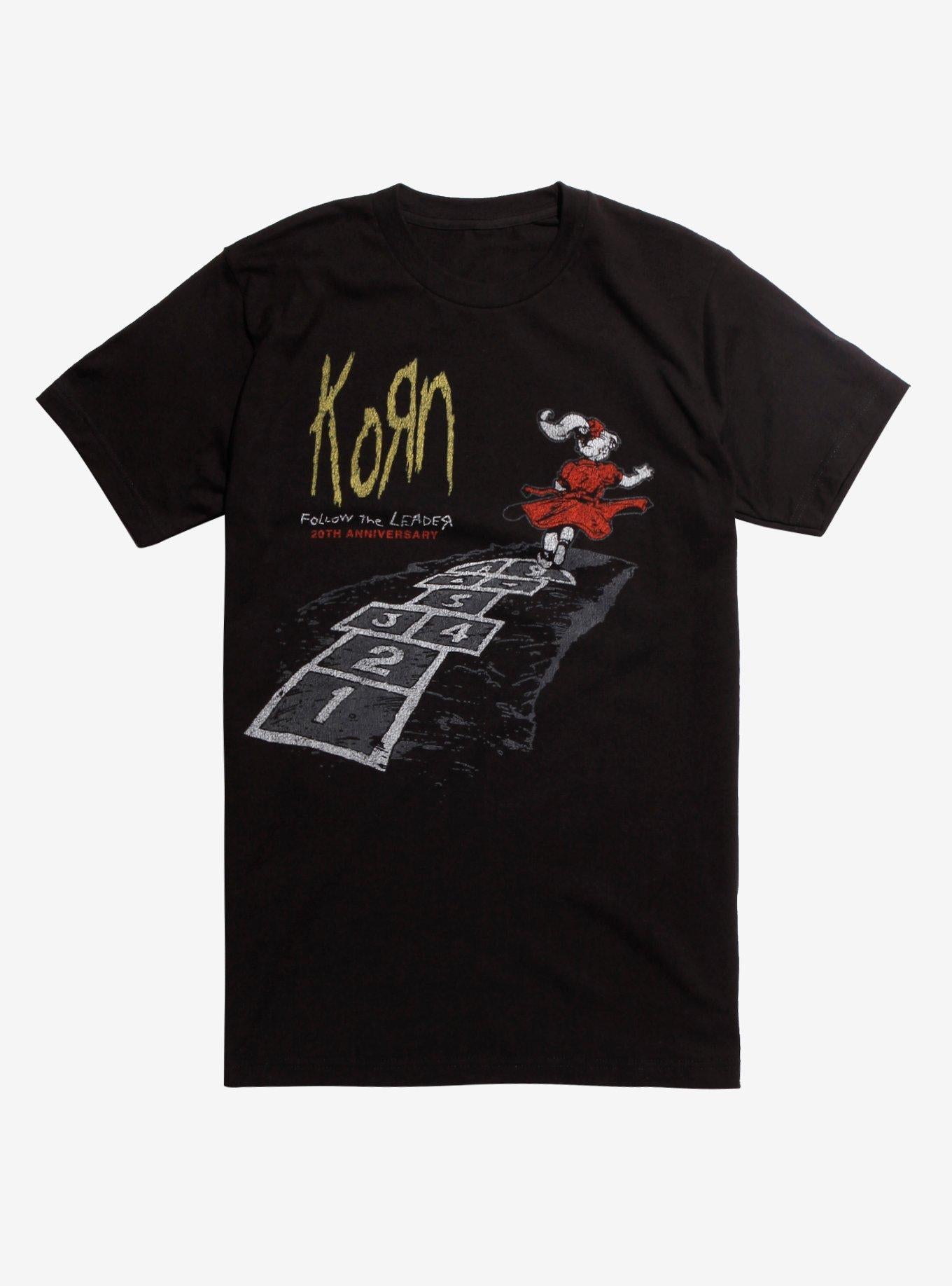 Korn Follow The Leader 20th Anniversary T-Shirt | Trending Graphic Tee For Fans