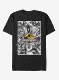 Grayscale Comic Print T-Shirt | Trending Graphic Tee For Fans