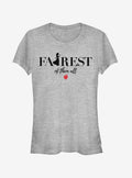 Disney Fairest Silhouette Girls T-Shirt | Trending Graphic Tee For Fans