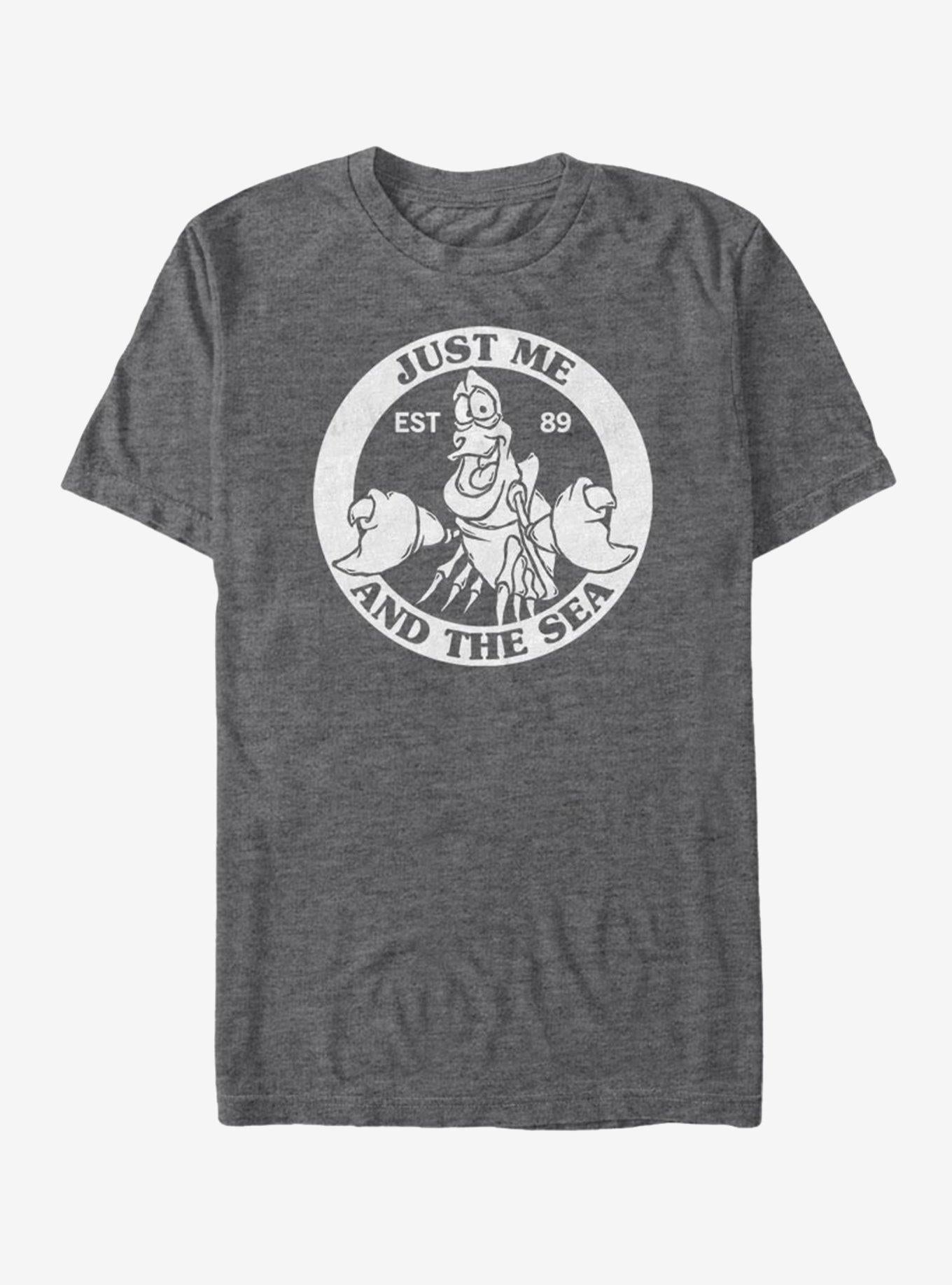 Disney The Little Mermaid Sebastian Me And The Sea T-Shirt | Trending Graphic Tee For Fans