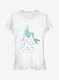 Disney Ariel Heart of Sea Girls T-Shirt | Trending Graphic Tee For Fans
