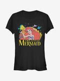 Disney The Little Mermaid Ariel Classic Girls T-Shirt | Trending Graphic Tee For Fans