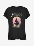 Disney Ariel Sunset Girls T-Shirt | Trending Graphic Tee For Fans
