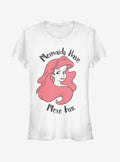 Disney Ariel Mermaids Have Fun Girls T-Shirt | Trending Graphic Tee For Fans