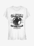 Disney Gaston Lifting Team Girls T-Shirt | Trending Graphic Tee For Fans