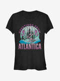 Disney Greetings From Atlantica Girls T-Shirt | Trending Graphic Tee For Fans