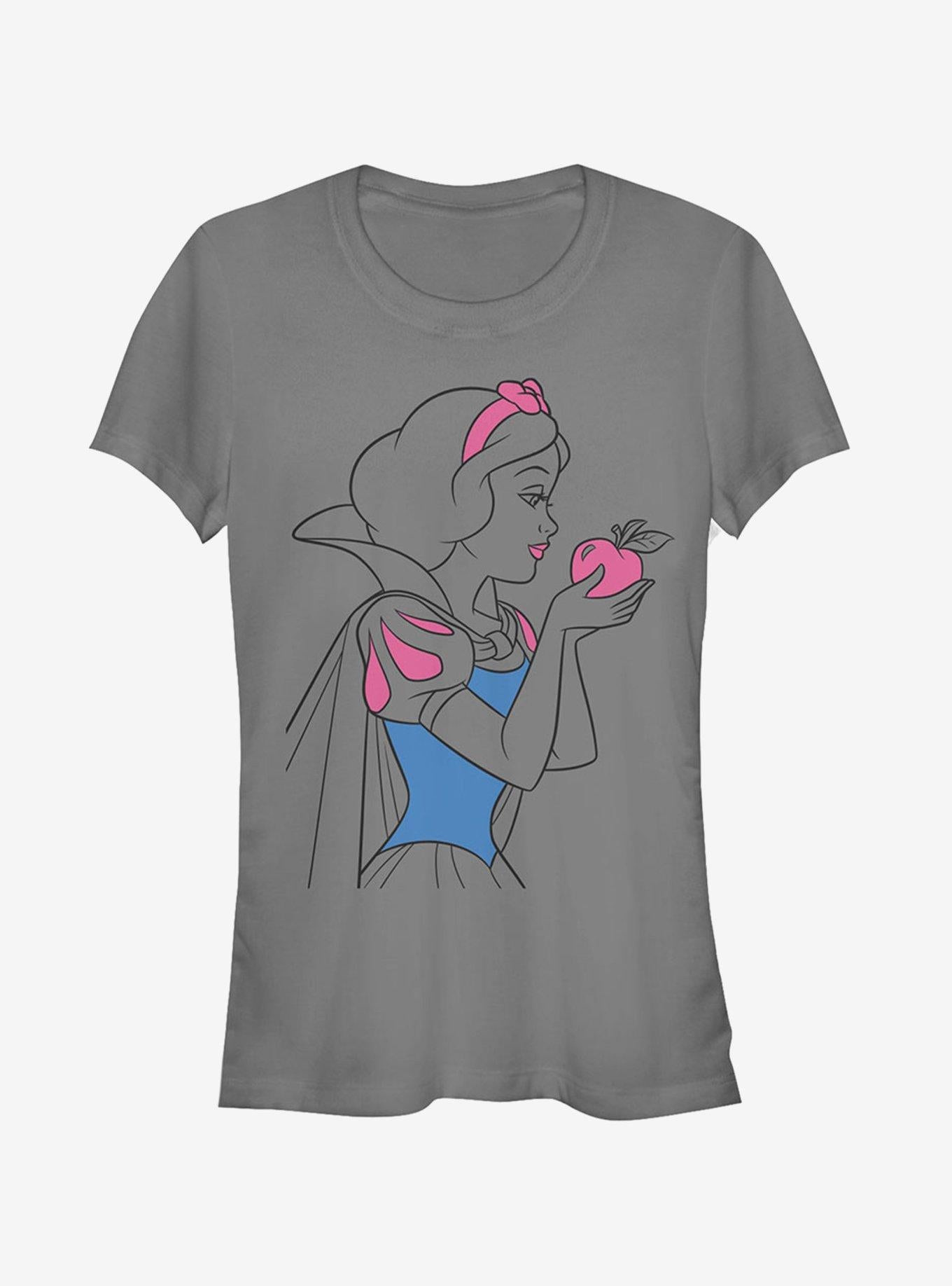 Disney Apple Bite Girls T-Shirt | Trending Graphic Tee For Fans