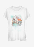 Disney Ariel's Collection Girls T-Shirt | Trending Graphic Tee For Fans