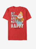 Disney Snow White Not Happy T-Shirt | Trending Graphic Tee For Fans