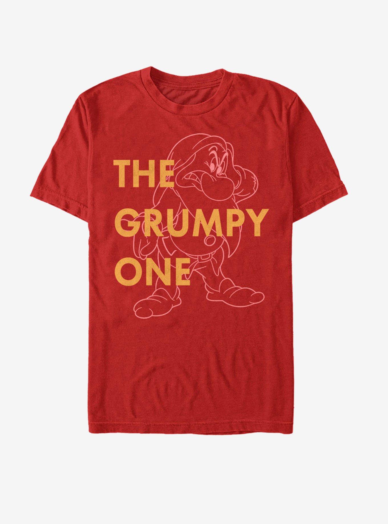 Disney Snow White One Grumpy Dwarf T-Shirt | Trending Graphic Tee For Fans