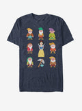 Disney Snow White Pixel Dwarf T-Shirt | Trending Graphic Tee For Fans
