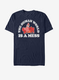 Disney The Little Mermaid Worlds a Mess T-Shirt | Trending Graphic Tee For Fans