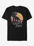 Disney Lion King Artistic King of Pride Lands T-Shirt | Trending Graphic Tee For Fans
