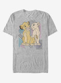 Disney Lion King Retro Cub Love T-Shirt | Trending Graphic Tee For Fans