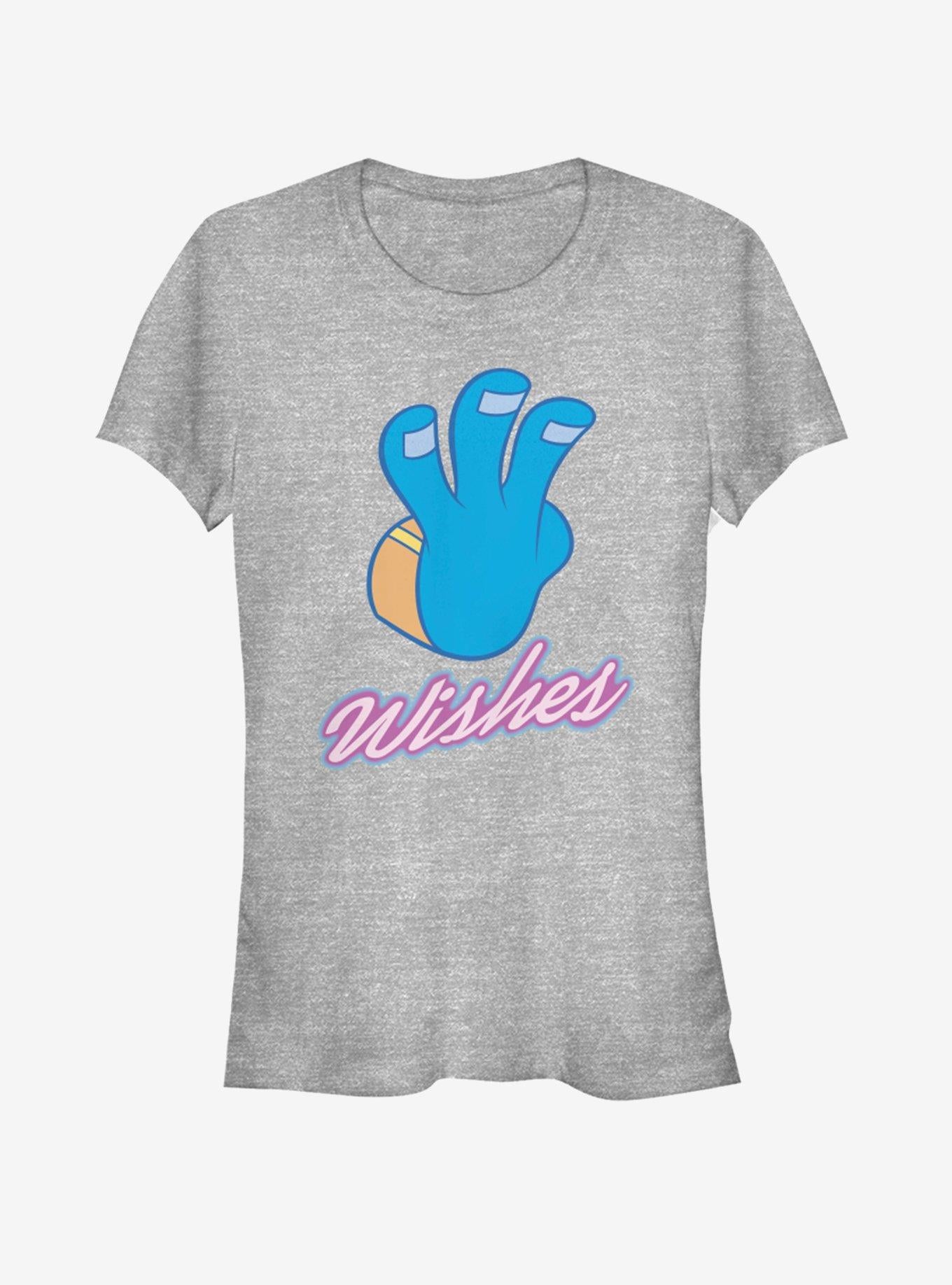 Disney Aladdin 3 Wishes Girls T-Shirt | Trending Graphic Tee For Fans