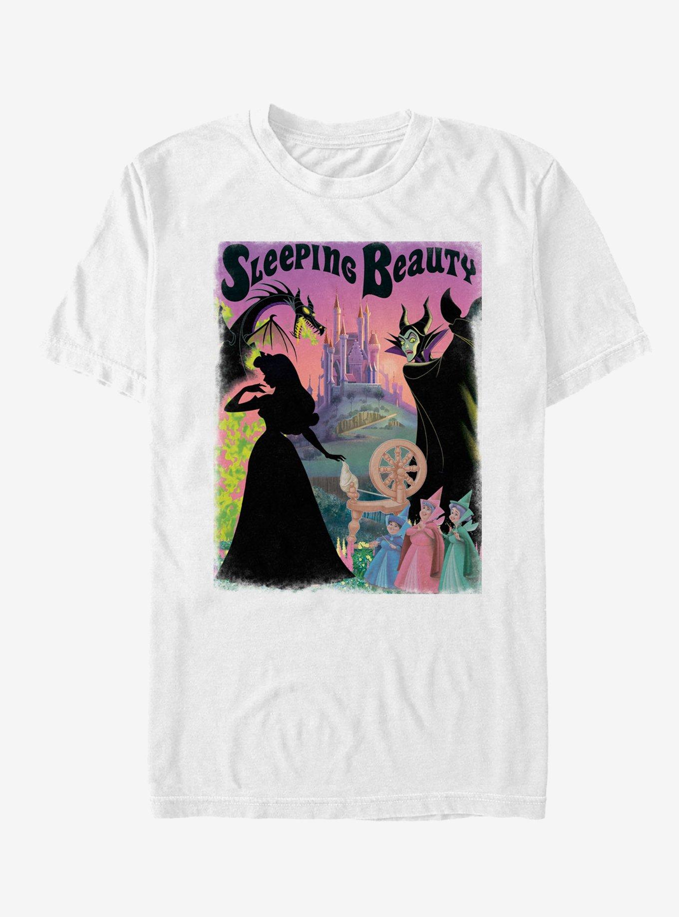 Disney Sleeping Beauty Poster T-Shirt | Trending Graphic Tee For Fans
