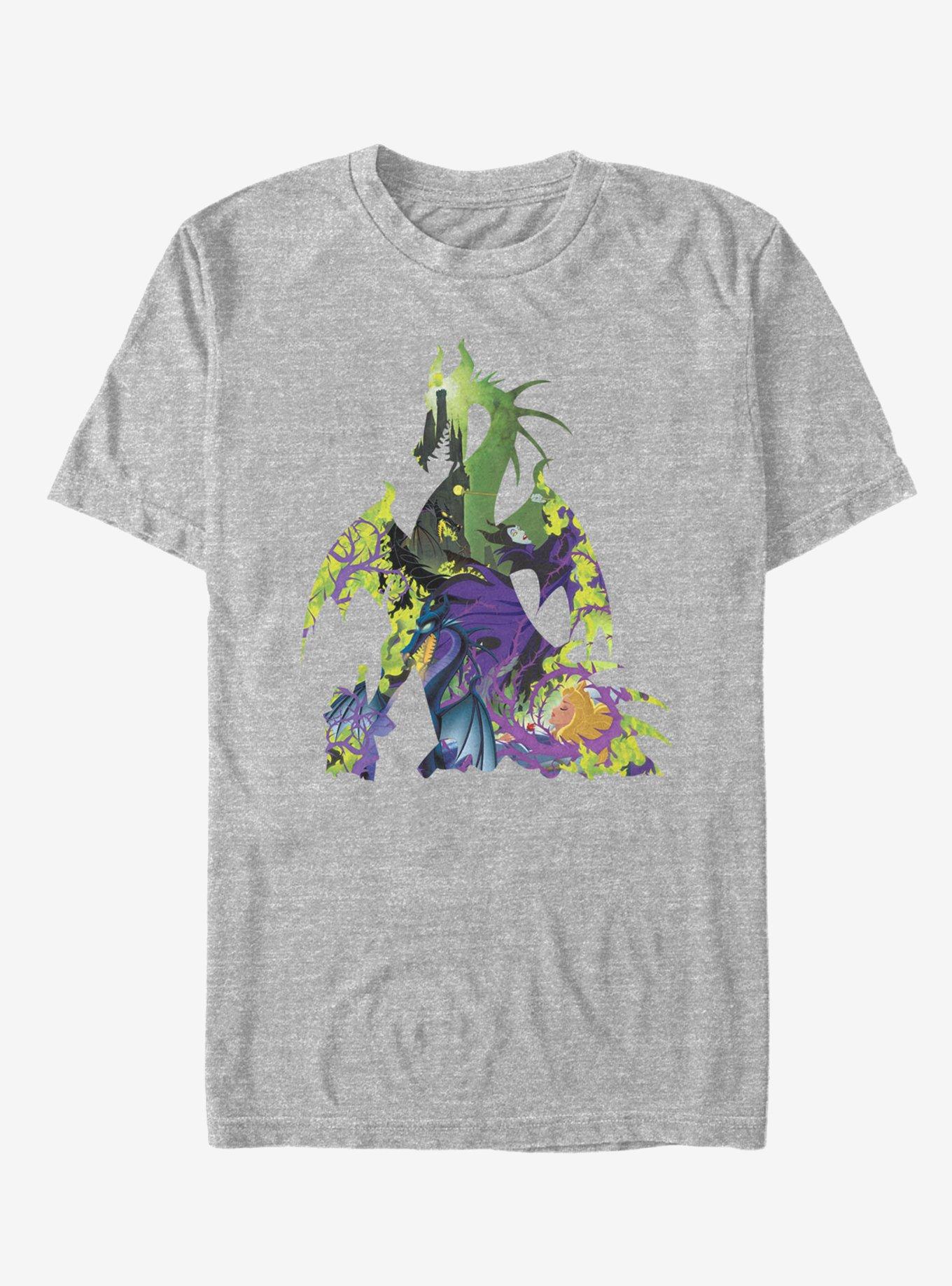 Disney Sleeping Beauty Dragon Form T-Shirt | Trending Graphic Tee For Fans