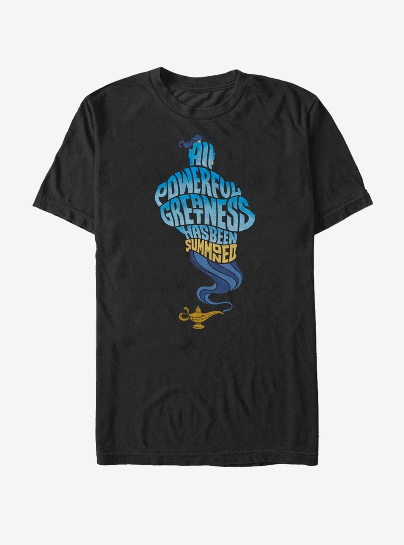 Disney Aladdin 2019 All Powerful Genie T-Shirt | Trending Graphic Tee For Fans