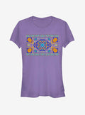 Disney Aladdin 2019 Magic Carpet Panel Print Girls T-Shirt | Trending Graphic Tee For Fans