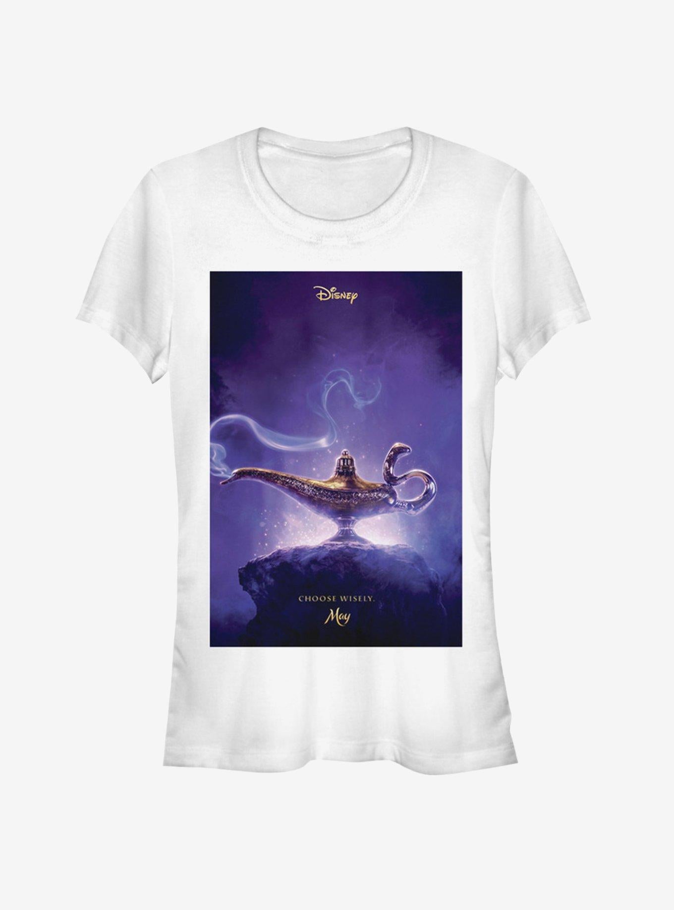 Disney Aladdin 2019 Aladdin Live Action Poster Girls T-Shirt | Trending Graphic Tee For Fans