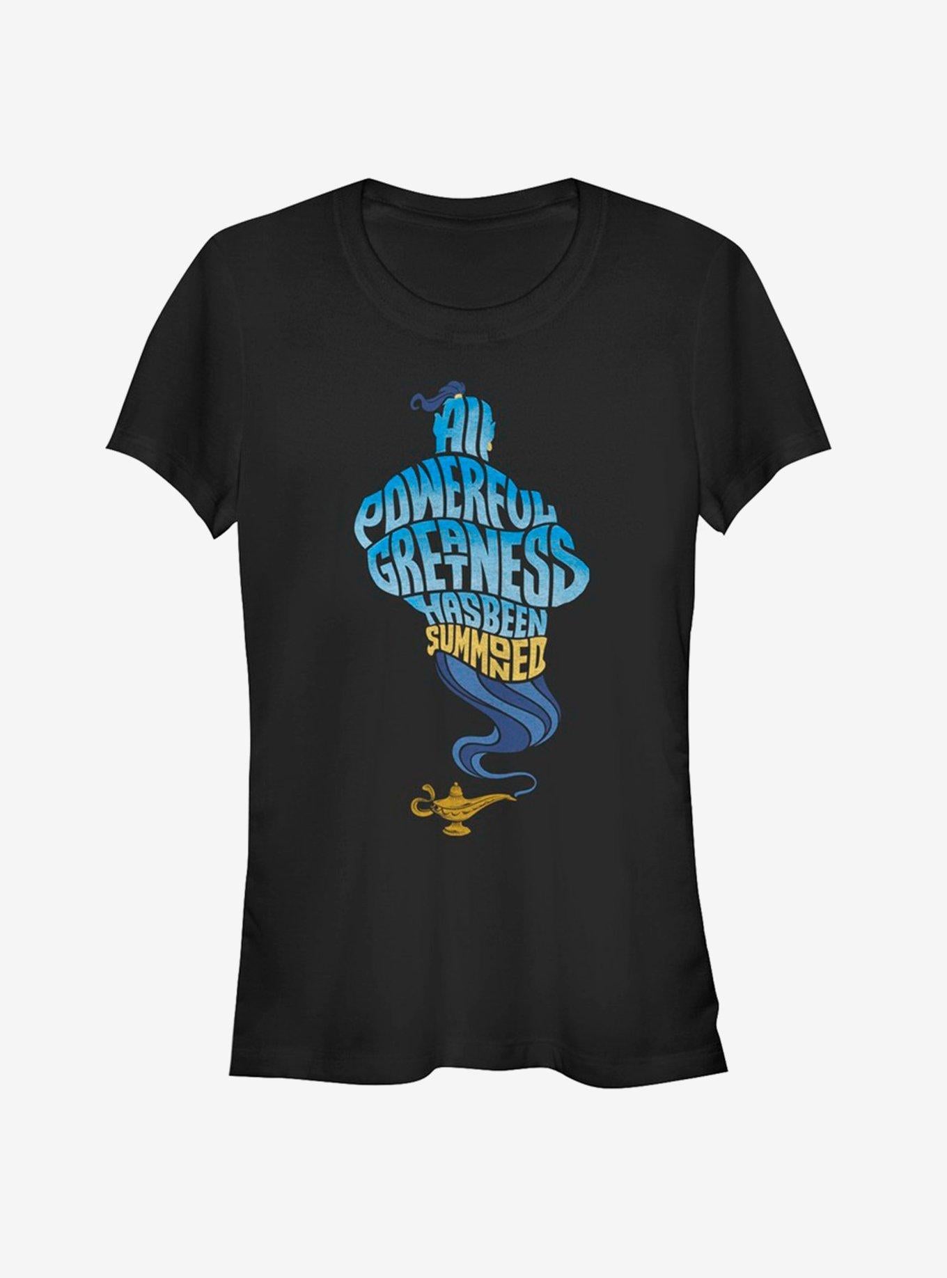 Disney Aladdin 2019 All Powerful Genie Girls T-Shirt | Trending Graphic Tee For Fans