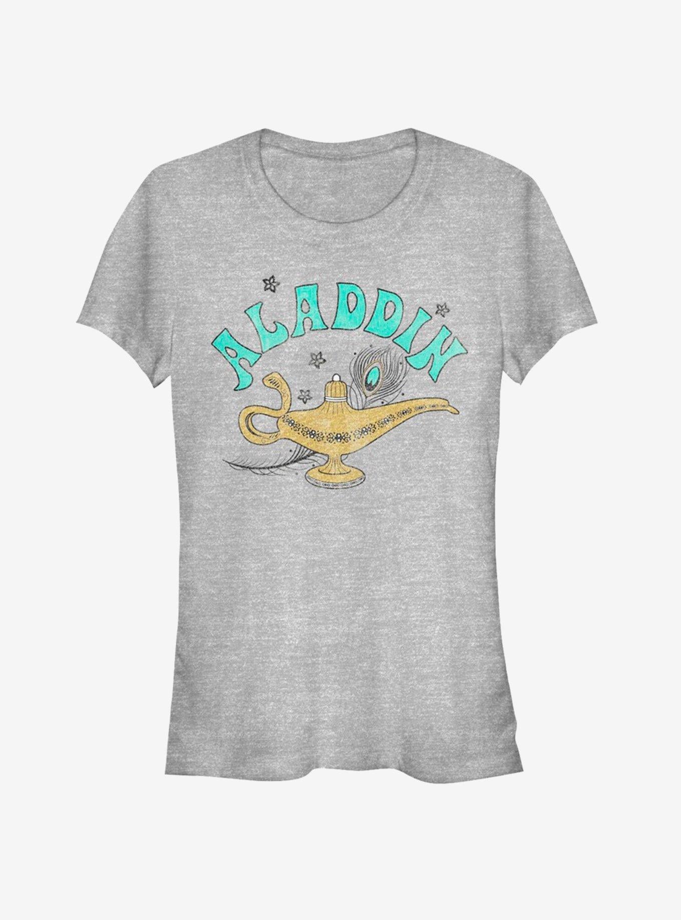 Disney Aladdin 2019 Aladdin Lamp Girls T-Shirt | Trending Graphic Tee For Fans