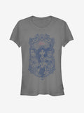 Disney Aladdin 2019 Vintage Aladdin Collage Girls T-Shirt | Trending Graphic Tee For Fans