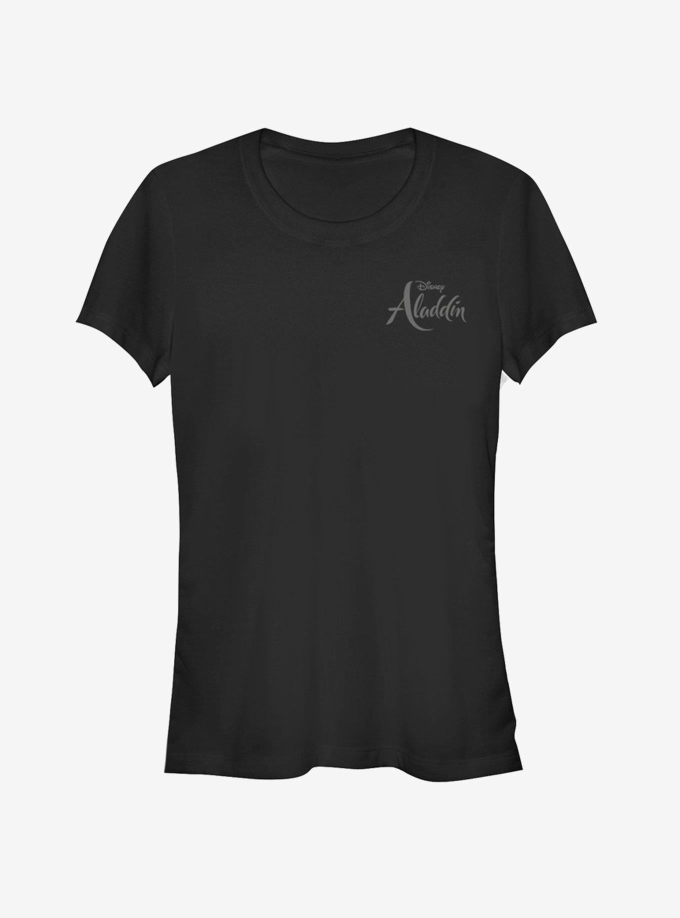 Disney Aladdin 2019 Genie Lamp Pattern Girls T-Shirt | Trending Graphic Tee For Fans